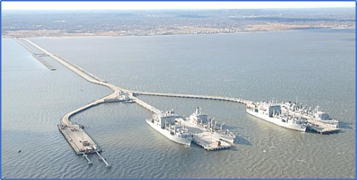 A long shot of a dock

Description automatically generated